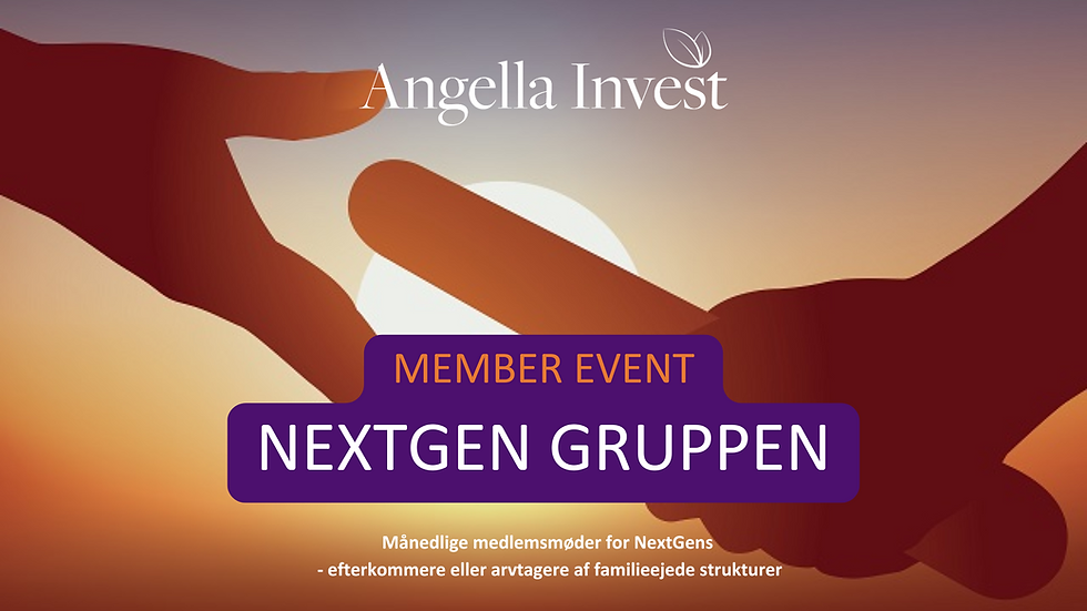 MEMBER EVENT: NEXTGEN GRUPPEN