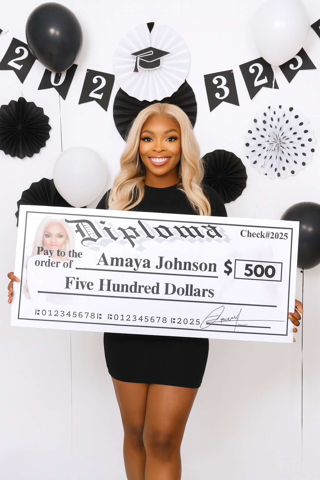 Graduation Life Size Novelty Check #2