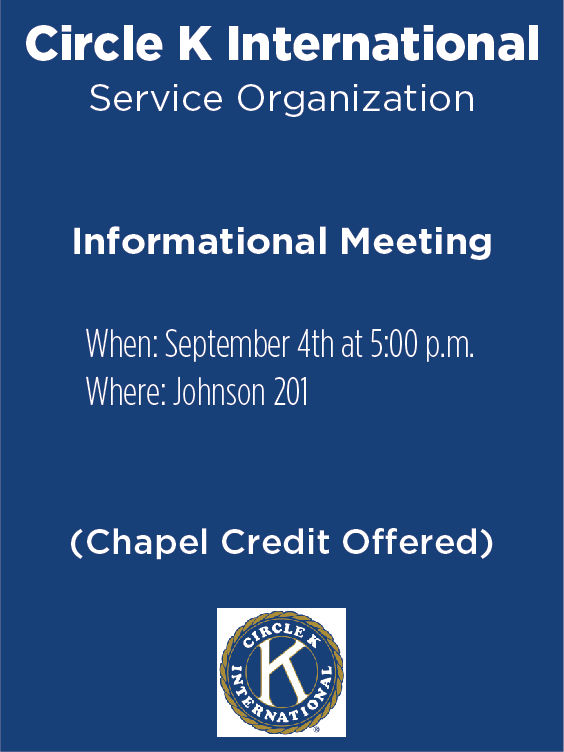 CK Informational Meeting Slip