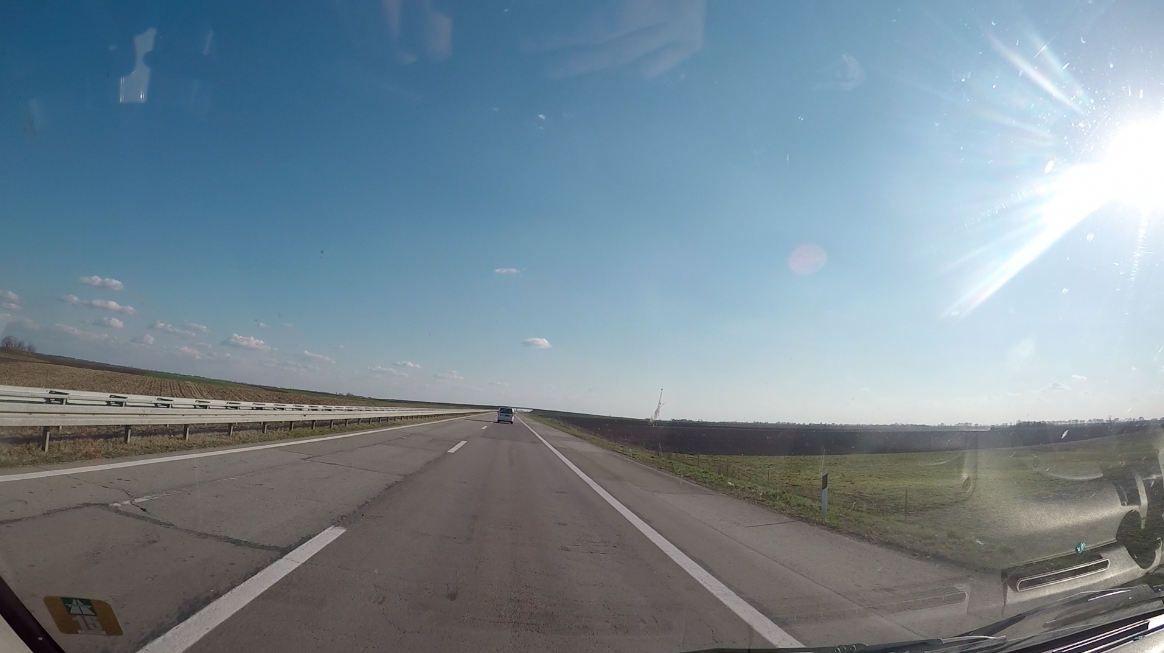 On the way to Belgrade