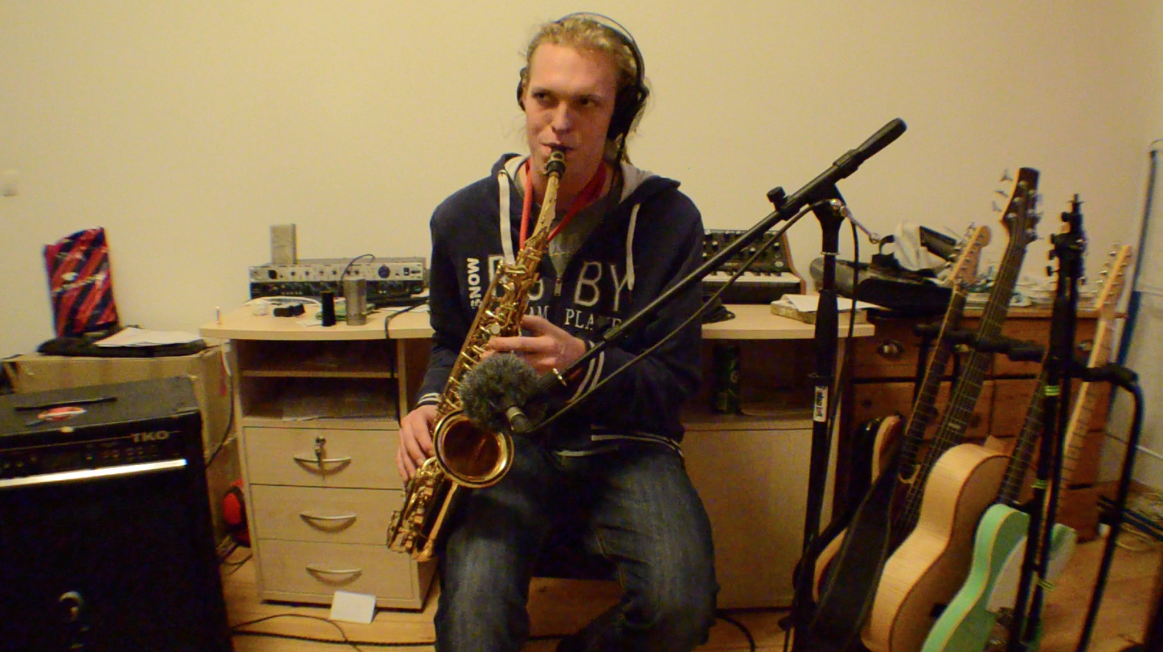 Jakob on the Sax