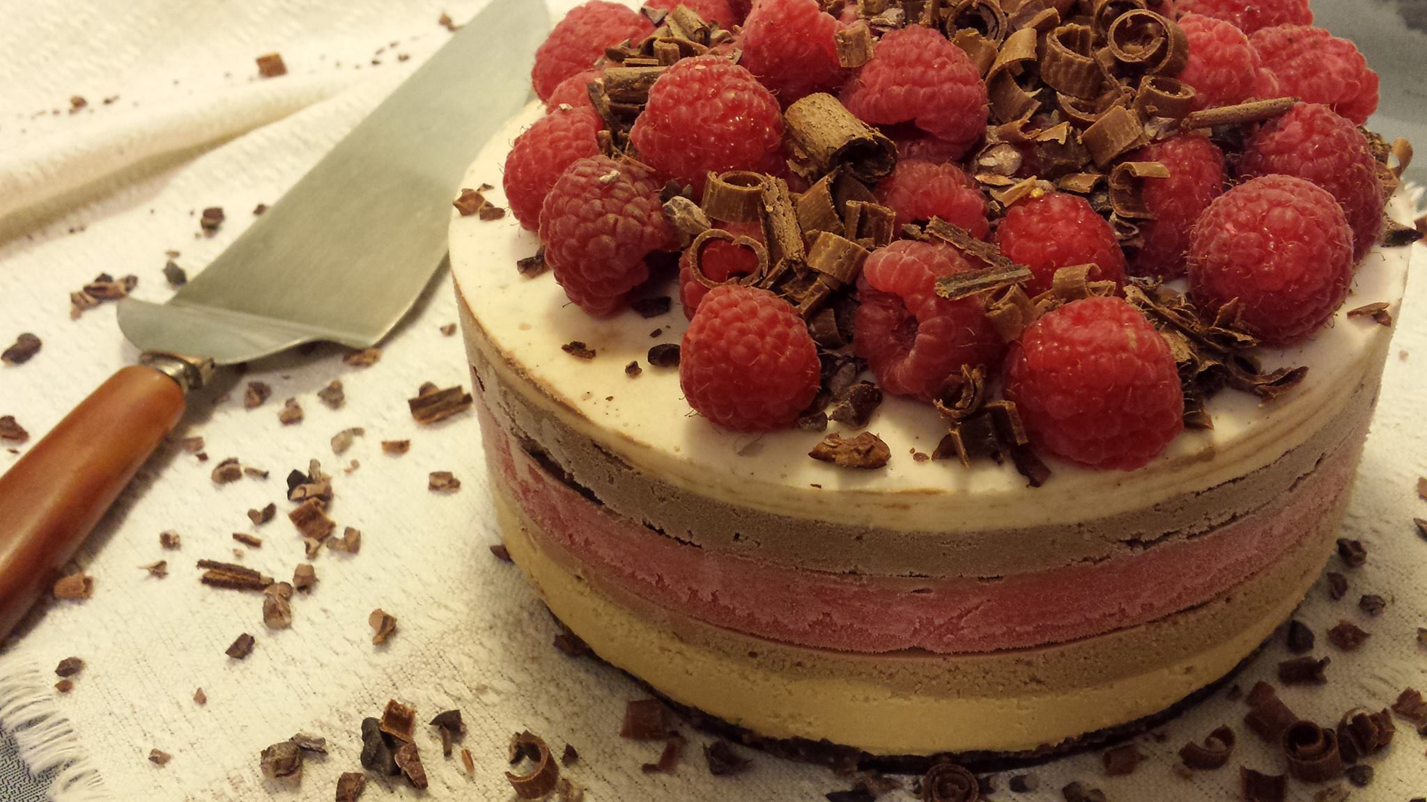 Lemon-Raspberry Cheezecake
