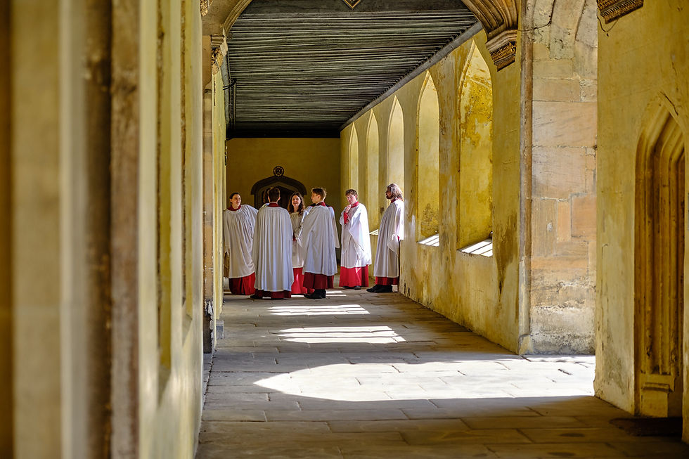 Clerks in Cloister 6.26