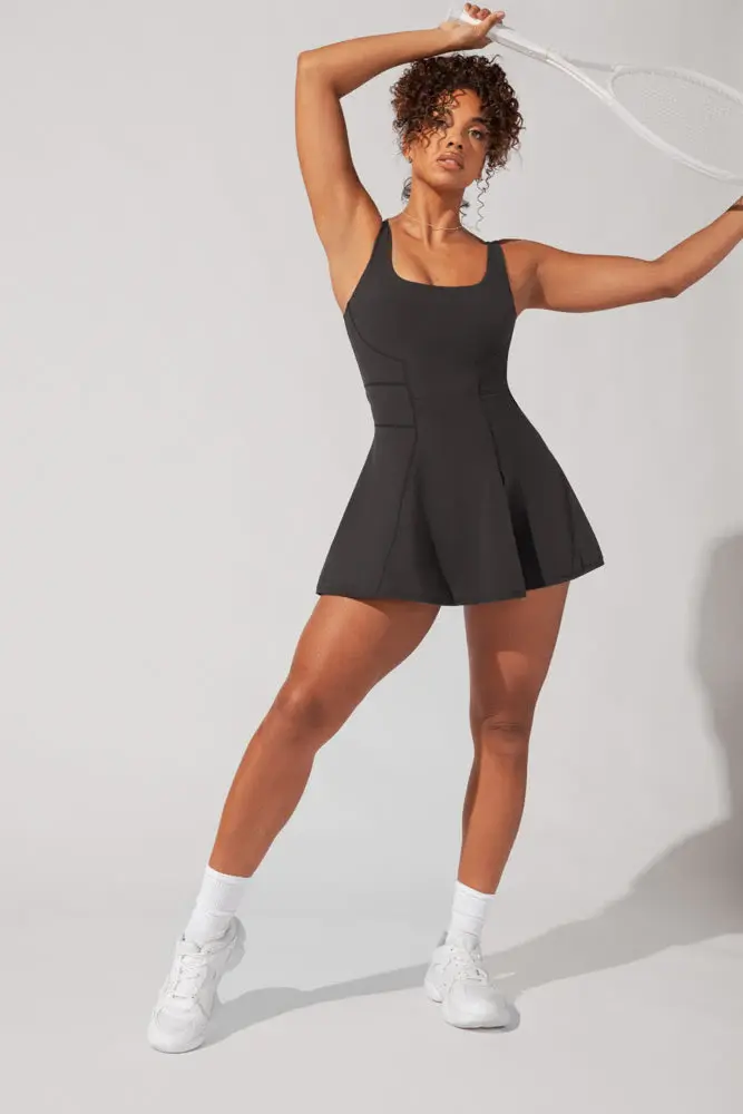Thumbnail: Popflex Tie Breaker Superdress Black