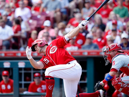 Philadelphia Phillies at Cincinnati Reds: Reds Win (12-4)