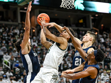 Nittany Lions Find a Way, Knock Off Spartans 62-58