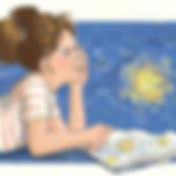 Girl with Starry Night
