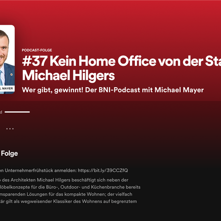 Podcast "kein Home Office von der Stange" auf Spotify
