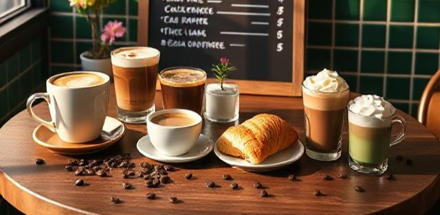 Arranged Food and Objects