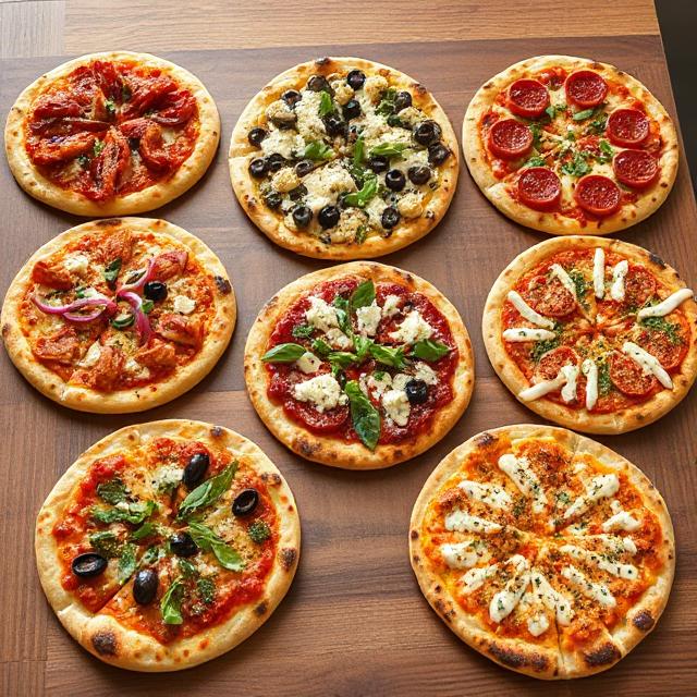 Arranged Food and Objects