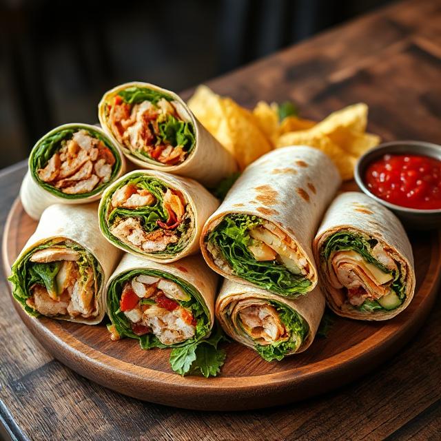 Arranged Food and Objects