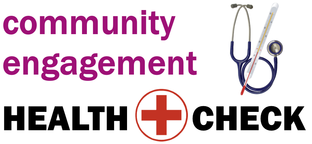 Community. Check Community Engagement Health Check | Practical Consulting Group