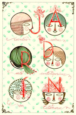 Jardín. Escritos sobre arte contemporáneo en Catamarca (portada de libro) /// Garden. Writings on co