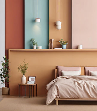 custom coating wall colour in different