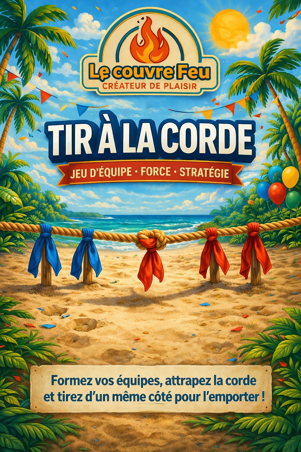 TIR A LA CORDE, Animation, Challenge Limoux