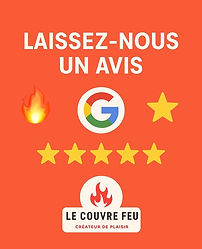 Avis google Le Couvre Feu location de structures gonflables
