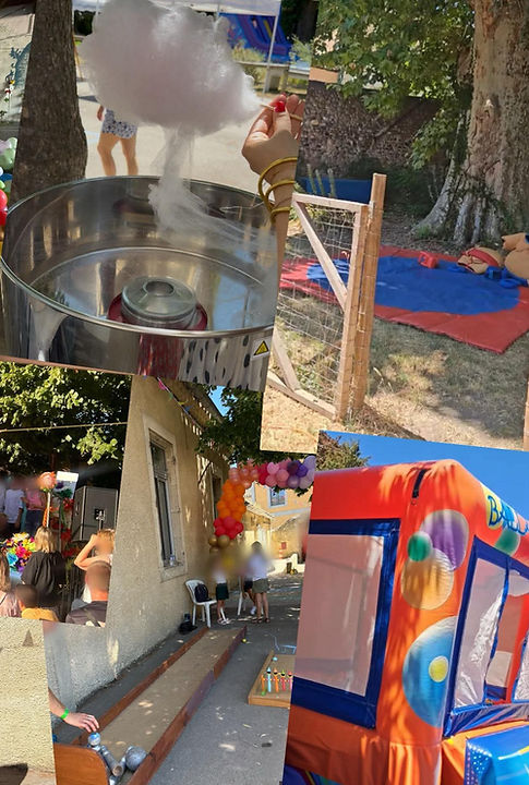 Le Couvre Feu Location de structures gonflables Kermesse Sainte Germaine