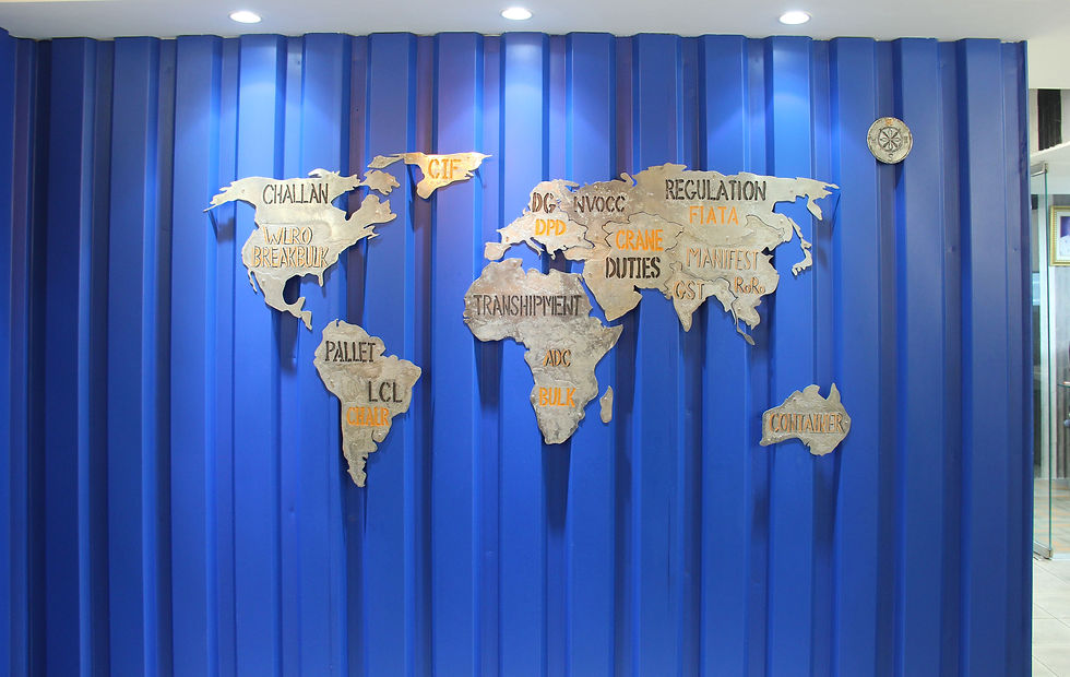 Mural - world Map