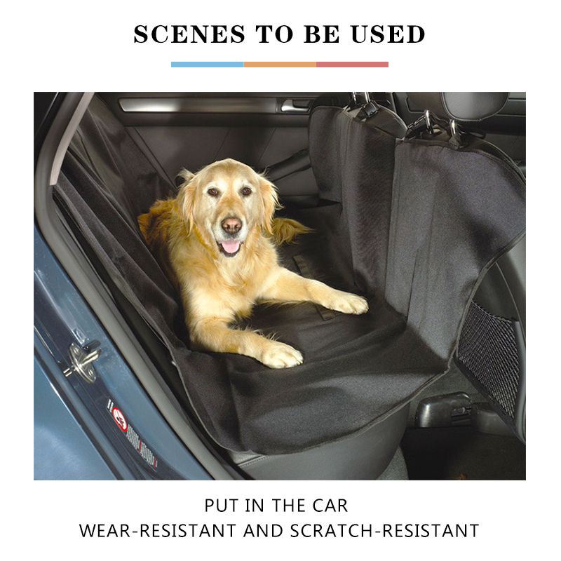 Thumbnail: Dog Car Seat Cover 100% Waterproof Pet Dog Rear Back Seat Safety Pad.