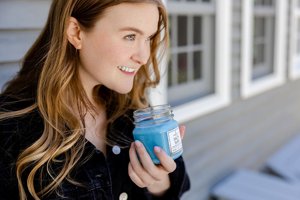 Thumbnail: SALTY SURF 8oz. Scented Soy Candle