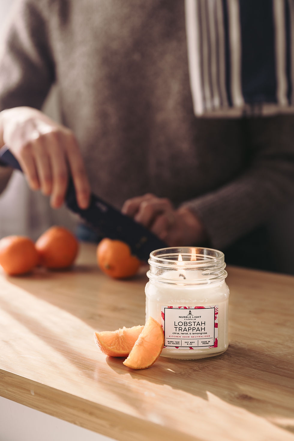 Thumbnail: LOBSTAH TRAPPAH - KITCHEN ODOR NEUTRALIZER 8oz. Scented Soy Candle