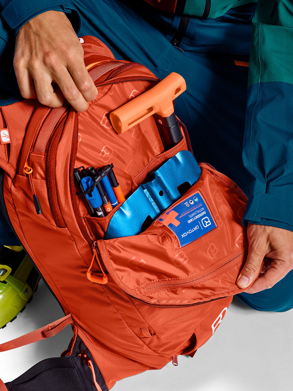 Thumbnail: Free Rider 28 L Petrol Blue inside
