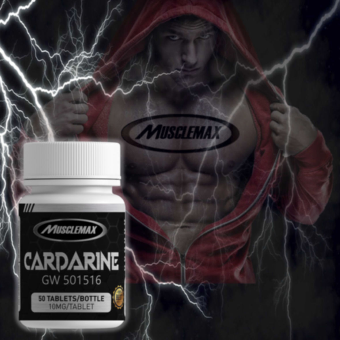 Musclemax SARMS CARDARINE GW 501516 ( 10mg ) 50 Tablets