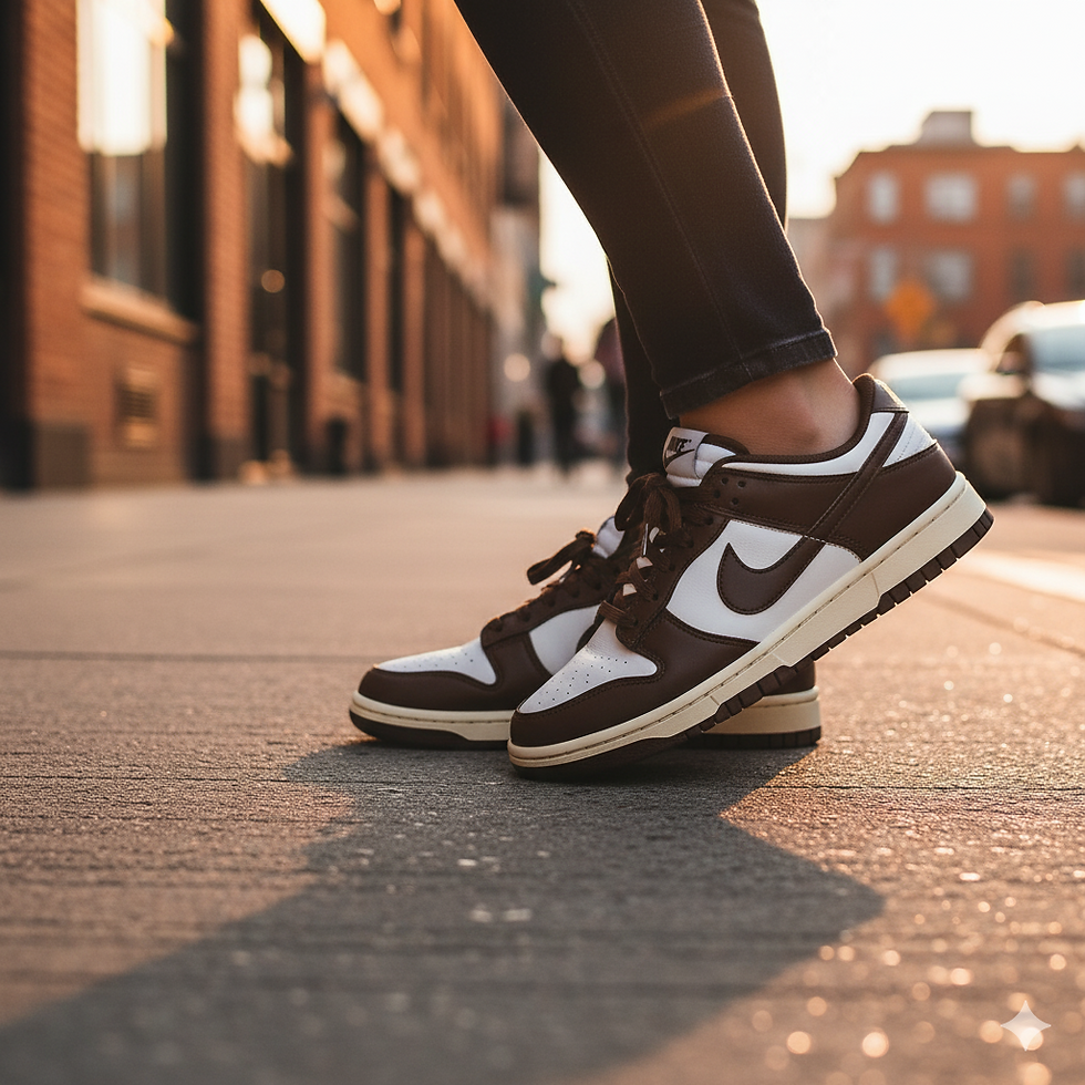 Miniatura: TÊNIS FEMININO NIKE DUNK CACAU COM OFF WHITE