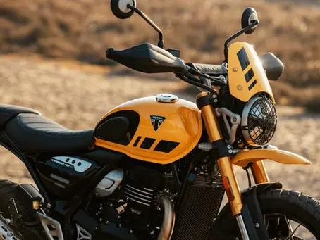 Tough New Scrambler 400 XC Vintage from Triumph Comes with Spoked Wheels and More