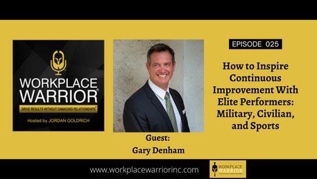 Gary Denham: How to inspire Continuous Improvement with Elite Performers