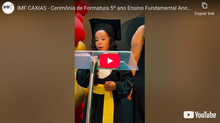 Cerimônia de Formatura do 5º Ano 