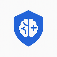 Blue Shield with Cognitive Symbol.png