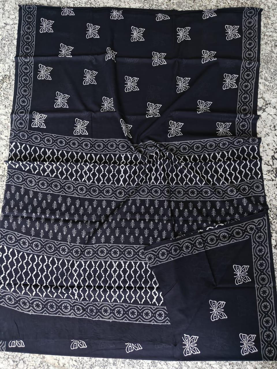 Mul Cotton Saree
