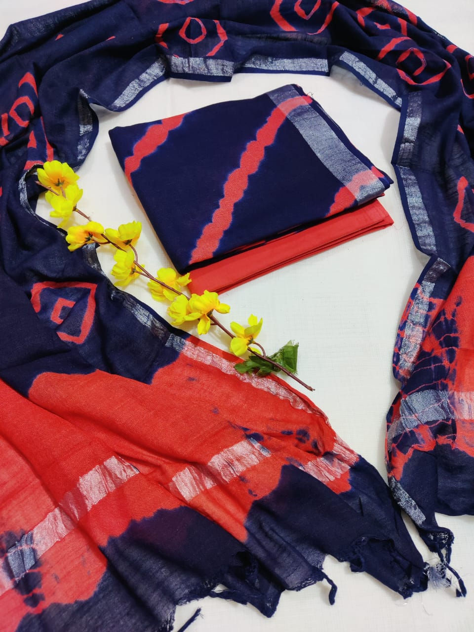 Lenin Cotton Dress Material