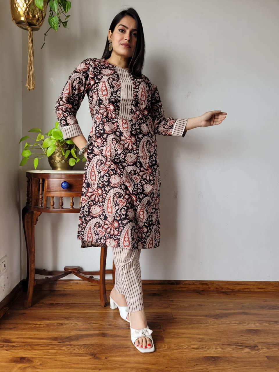 2-Piece Stitched Cotton Suit Sets