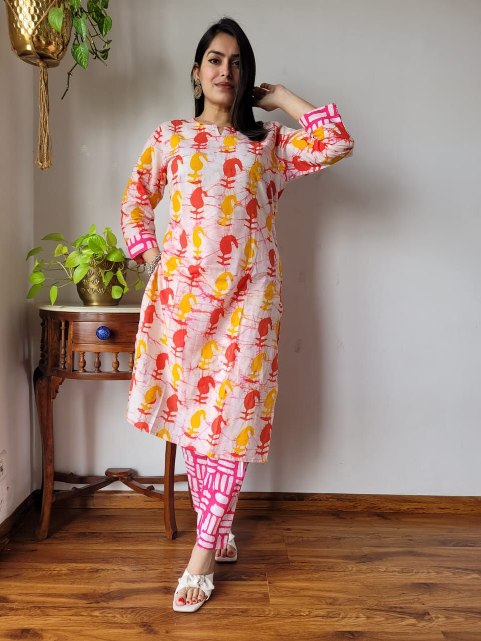 2-Piece Stitched Cotton Suit Sets