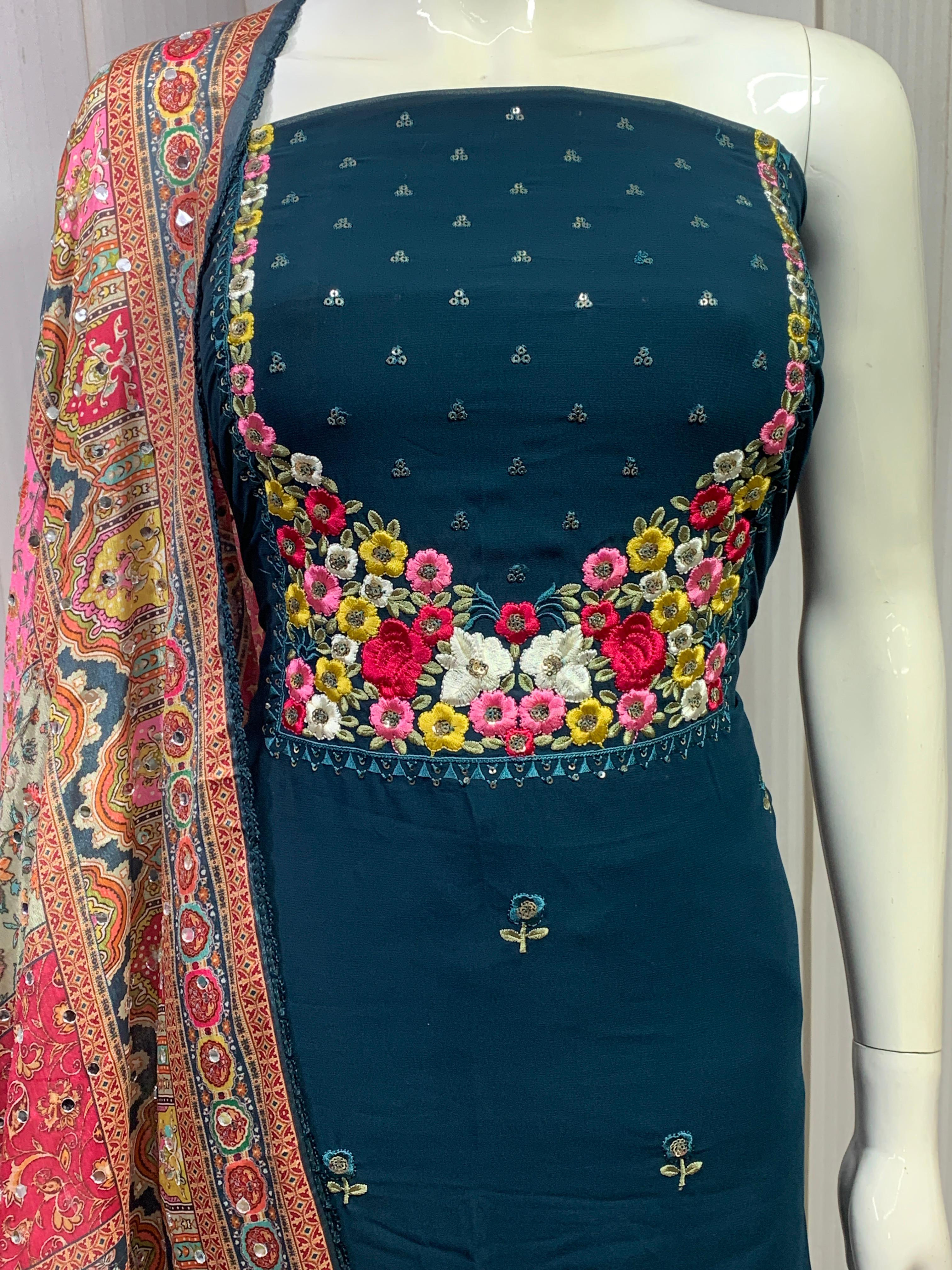 Georgette Dress Materials