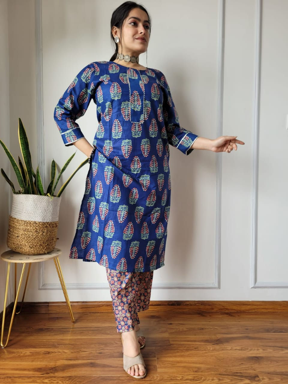 2-Piece Stitched Cotton Suit Sets