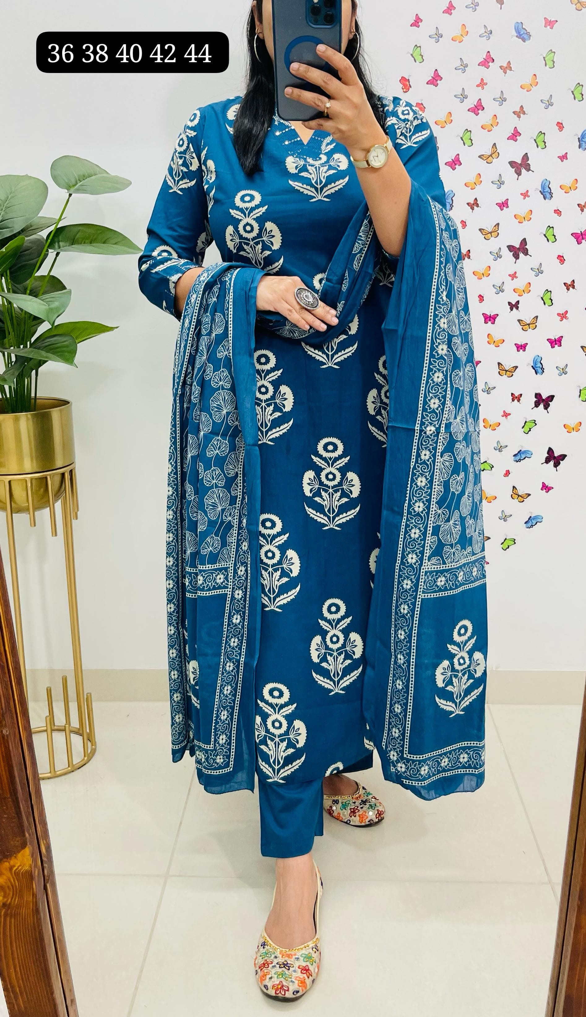 Designer 3-Piece Cotton Stitched Suit