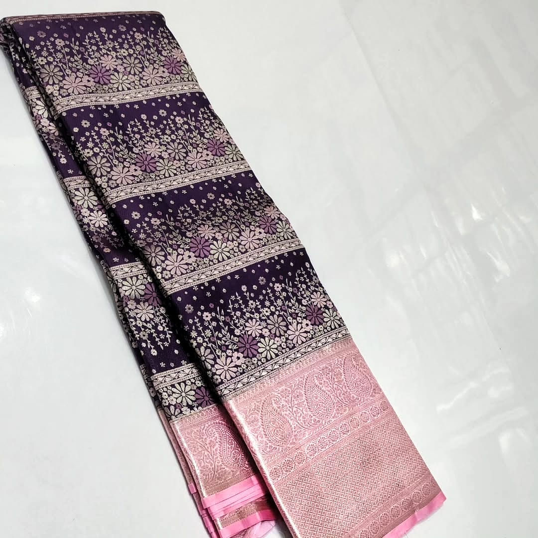 Pure Kanchipattu Resham Saree