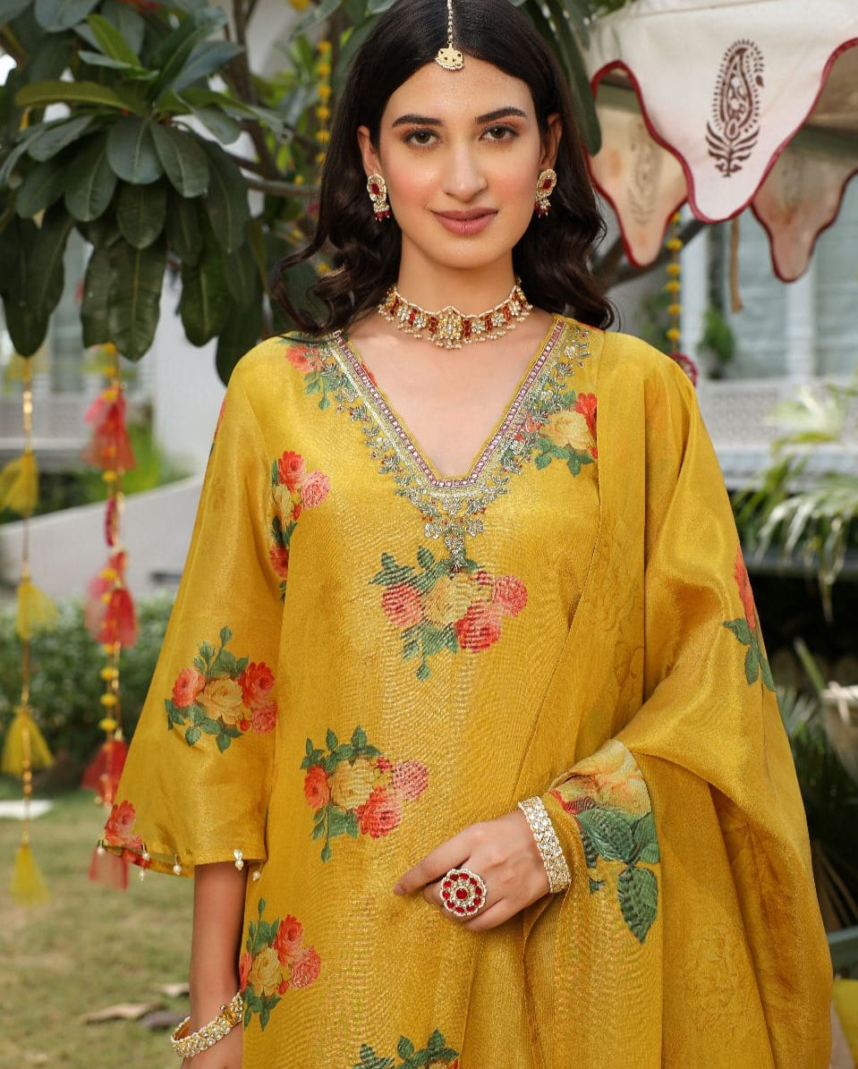 3 Piece Party Wear Suit