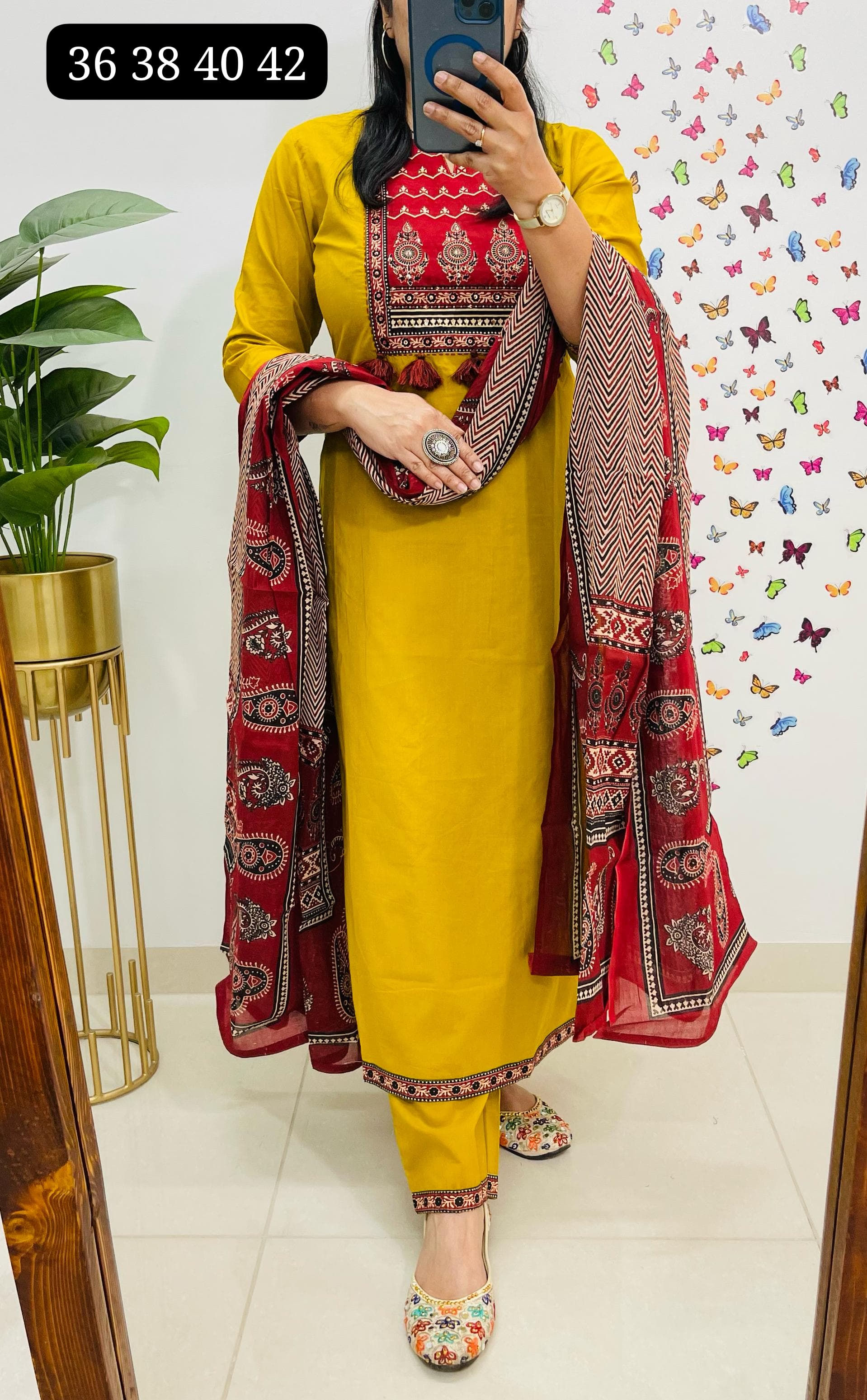 Designer 3-Piece Cotton Stitched Suit