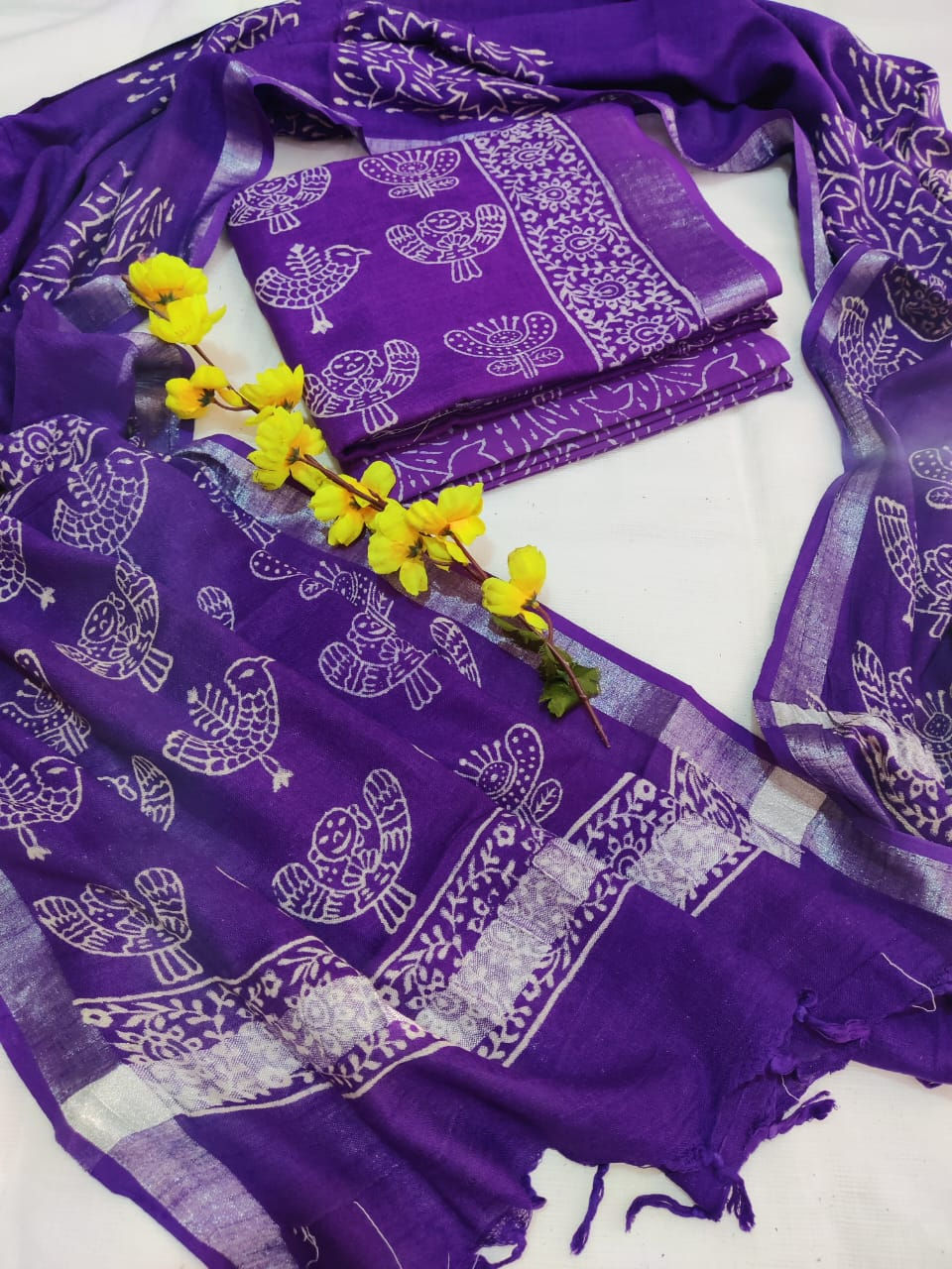 Lenin Cotton Dress Material