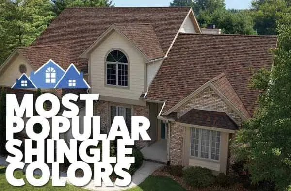 Most popular shingle colors