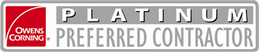 Stevan Buren Roofing is among the top one percent in the nation, holding the prestigious award of a Platinum Preferred Roofing Contractor