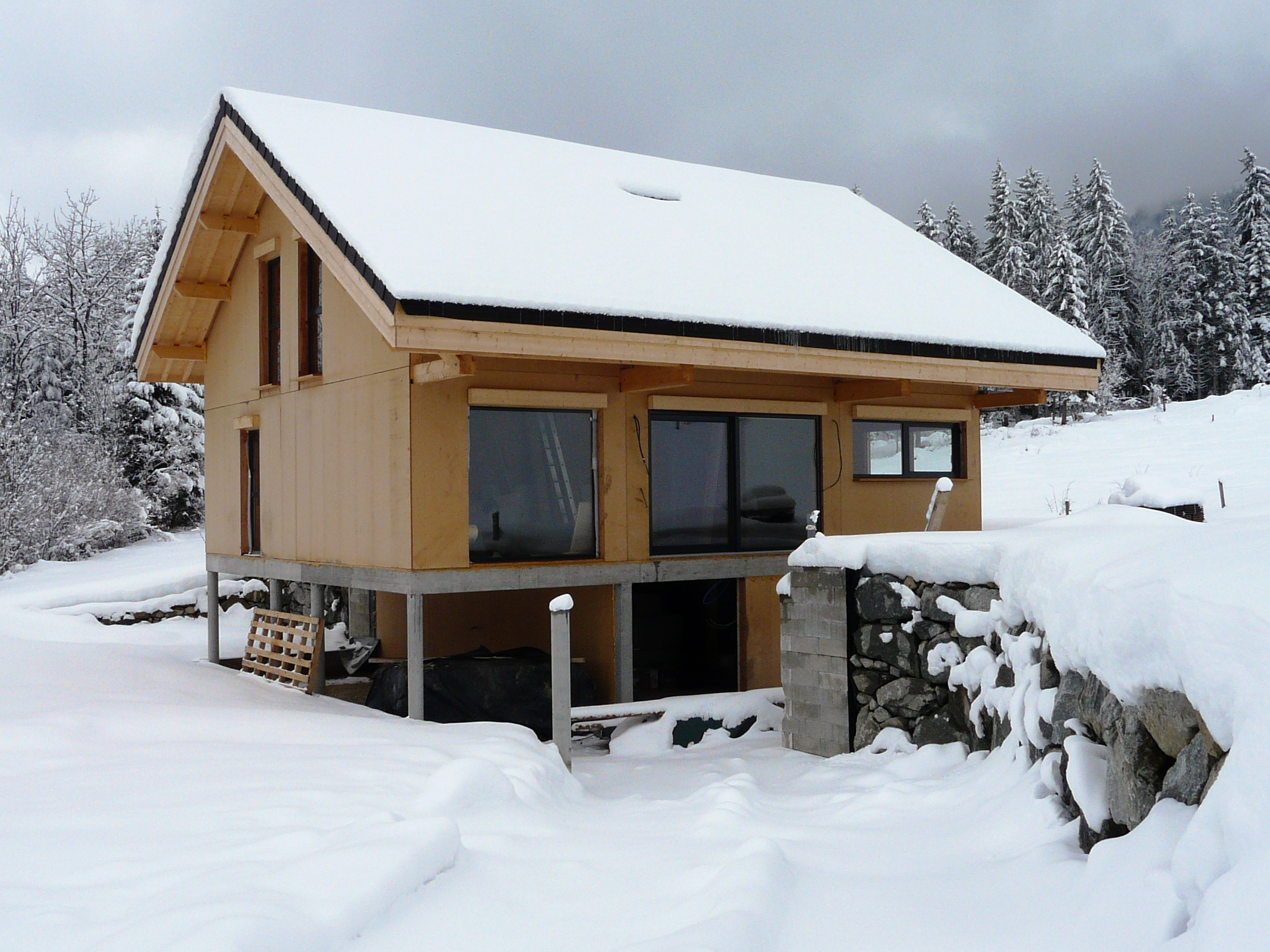 Sibille Charpente Construction Ossature Bois Crolles