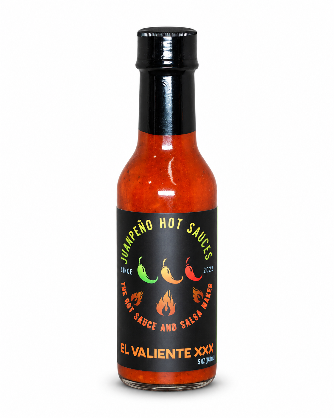 El Valiente – Carolina Reaper Hot Sauce (5oz)