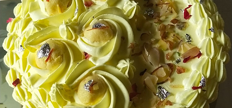 Thumbnail: Rasmalai Cake ( Half Kg )