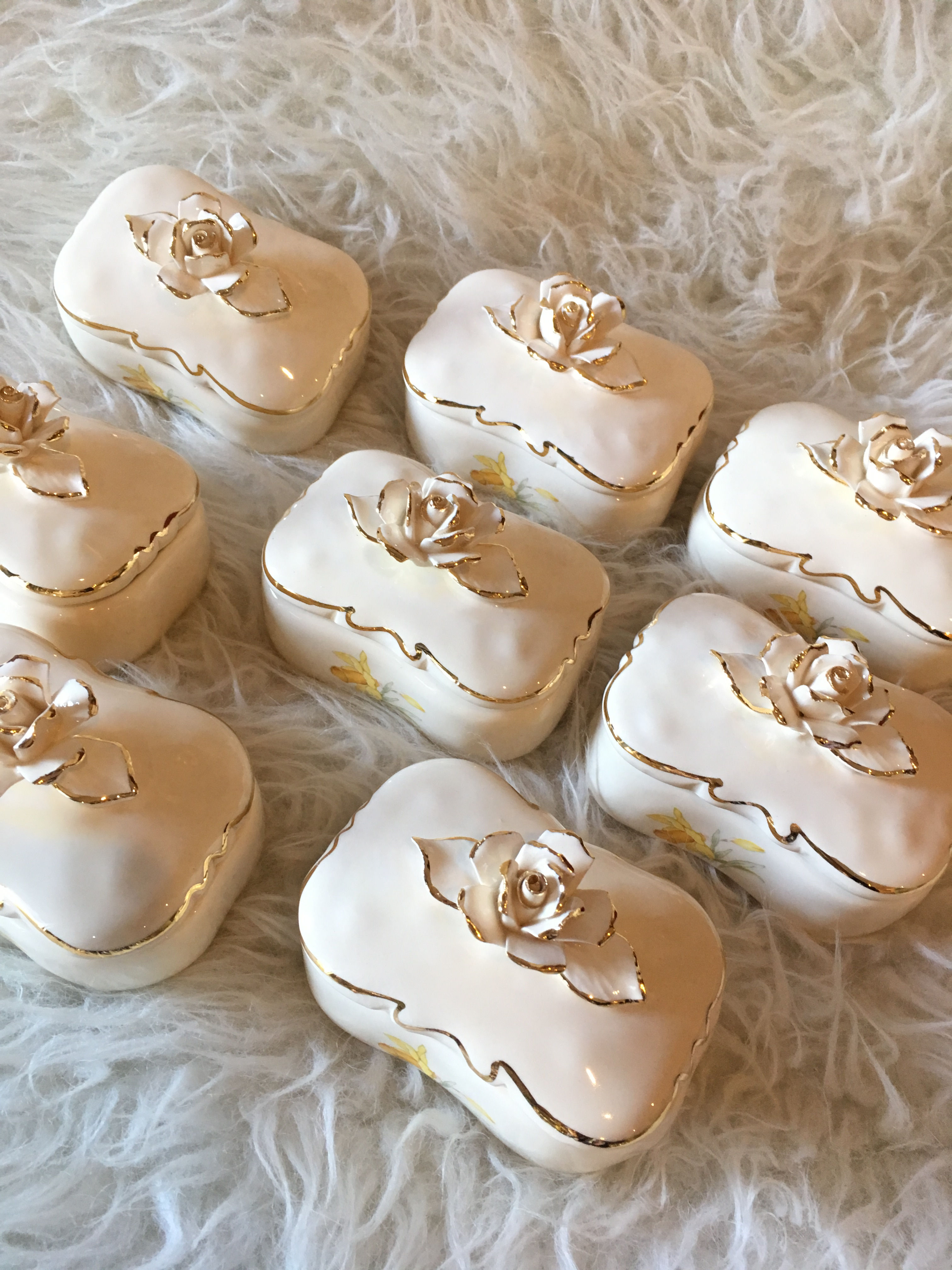 Antique Box + Flower