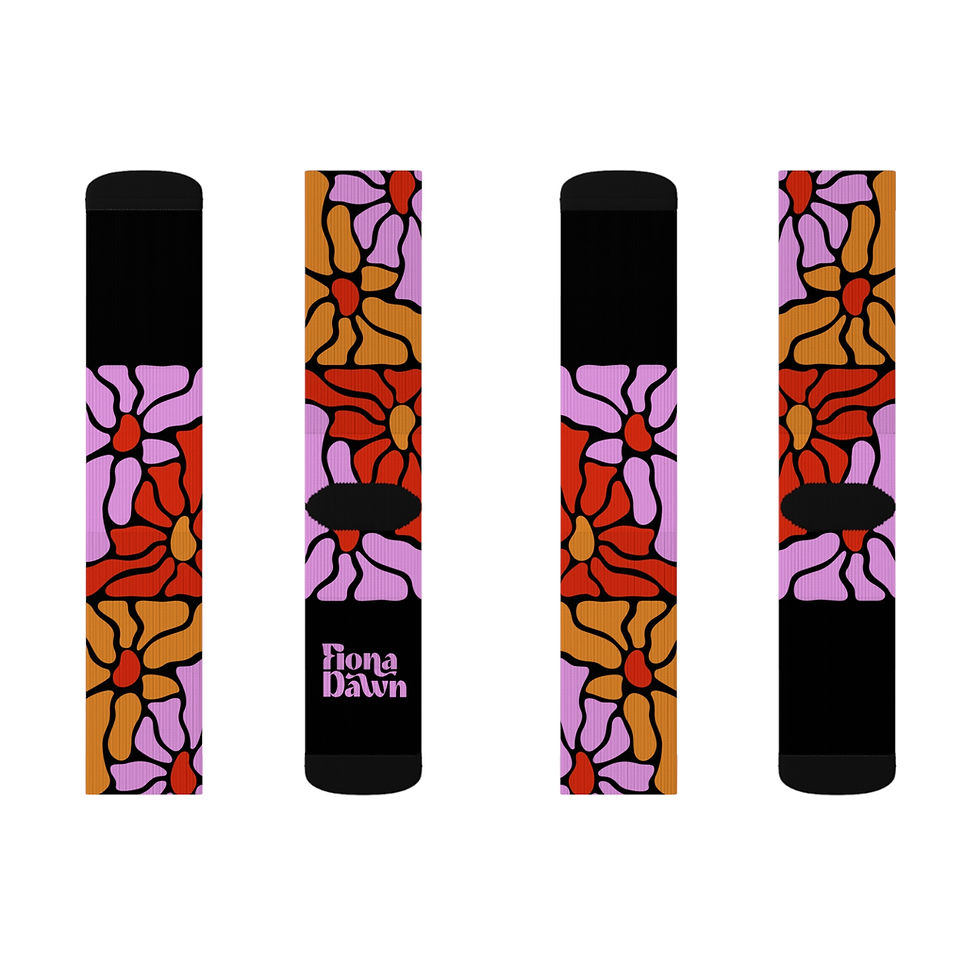 Thumbnail: Sublime Flower Socks